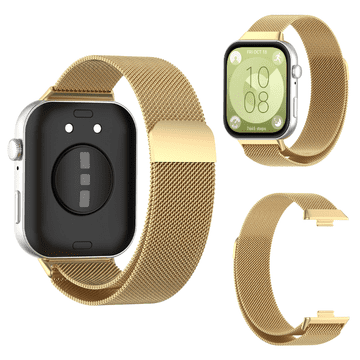 Pašček za Huawei Watch Fit 3 Fit 4/4 Pro, zlata barva