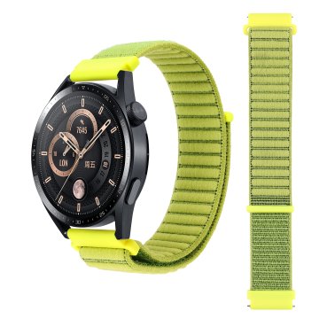 Pašček za Samsung Galaxy Watch 4 5 6 7 40/44/45/46/47 Klasični najlonski zelen