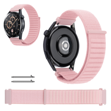 Pašček za Xiaomi Redmi Watch 5 Lite, najlonska zapestnica, roza