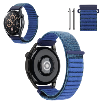 Pašček za Huawei Watch GT2 GT3 GT 2 3 42mm 43mm Elegantna za uro modre barve