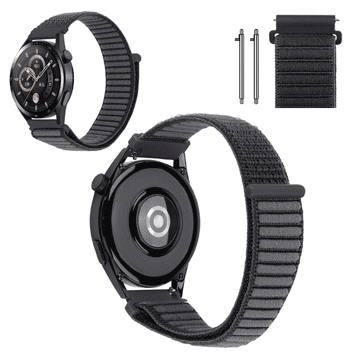 Pašček za Huawei Watch GT2 GT3 GT 2 3 42mm 43mm Elegantna ura siva