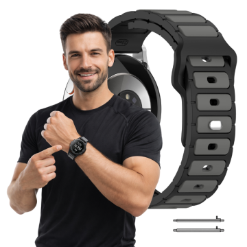 Pašček za Huawei Watch GT2 GT3 GT 2 3 42mm 43mm Elegantna zapestnica črne barve
