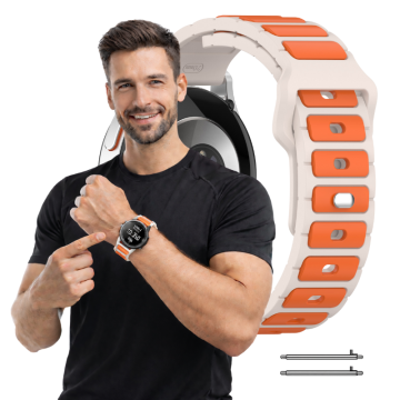 Pašček za Huawei Watch GT2 GT3 GT 2 3 42mm 43mm Elegantni pašček bež 20mm