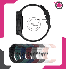 Pašček za Xiaomi Mi Watch / Watch S1 S2 S3 S4 Active Pro zapestnico bele barve