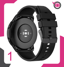 Pašček za Xiaomi Mi Watch / Watch S1 S2 S3 S4 Active Pro zapestnico bele barve
