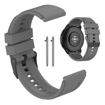 Pašček za Xiaomi Mi Watch / Watch S1 S2 S3 S4 Active Pro, siv, 22 mm