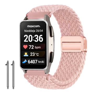 Pašček za pleteno zapestnico Maxcom FW36 Aurum SE 20 mm RAZLIČNE BARVE