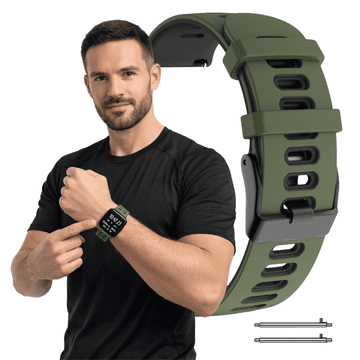 Silikonski pašček za uro Amazfit Cheetah Square, barve