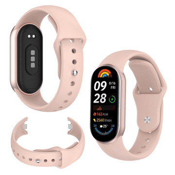 Silikonski pašček za Xiaomi Mi Band 8/9/10 in zapestnico ter uro