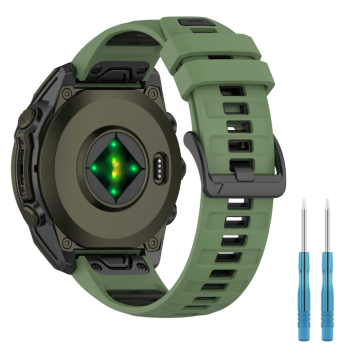 Pašček za Garmin Fenix 5 6 7 Epix Gen 2 dvobarvni pašček za uro BARVE