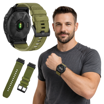 Garmin Fenix 5 6 7 8 47mm Pro najlonski pašček za uro BARVE