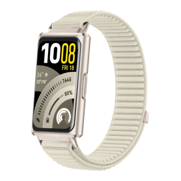 Pašček za Huawei Band 11 / Band 11 Pro, zapestnica, najlon, močan, bež