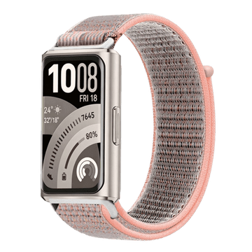 Pašček za zapestnico Huawei Band 11 / Band 11 Pro, roza najlon