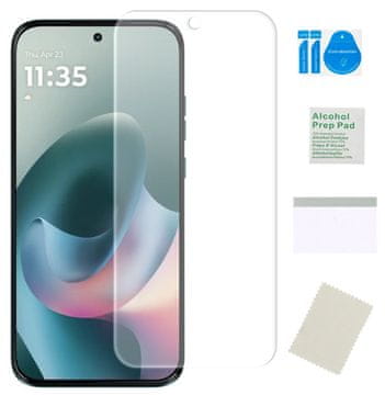 Zaščitna folija za MOTOROLA MOTO G77 5G hidrogelna zaščitna folija za zaslon, trpežna in močna