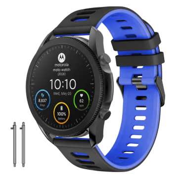 Pašček za Motorola Moto Watch (2026) zapestnica, barve silikona, 22 mm