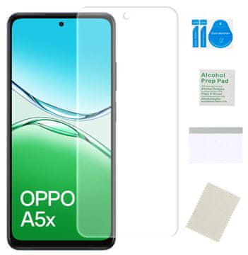 Zaščitna folija za OPPO A5x 5G iz hidrogela, zaščitna folija za zaslon, trpežna, močna, trdna TPU