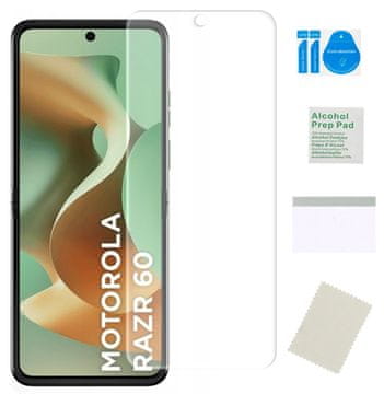 Zaščitna folija za MOTOROLA RAZR 60 5G hidrogelna zaščitna folija za zaslon, močna in trpežna TPU
