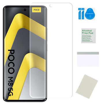 Zaščitna folija za XIAOMI POCO M8 5G iz hidrogela, močna, trdna TPU