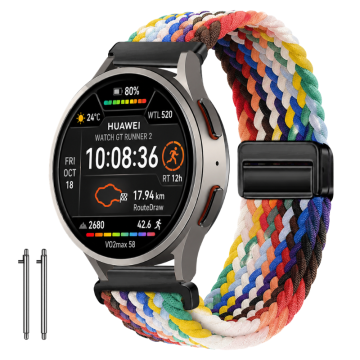 Pleten pašček za barve zapestnice ure HUAWEI Watch GT Runner 2