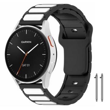 Silikonski pašček za Garmin Venu 3 45 mm, 22 mm, za pametno uro, močan