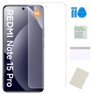 Zaščitna folija za XIAOMI REDMI NOTE 15 PRO 4G hidrogelna zaščita zaslona močna