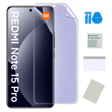 Zaščitna folija za XIAOMI REDMI NOTE 15 PRO 4G na zaslonu, trpežna TPU, odporna proti modri barvi
