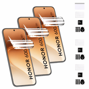 Zaščitna folija za HONOR 600 PRO na zaslonu, hidrogel, močna, vzdržljiva, TPU, 3 kosi.