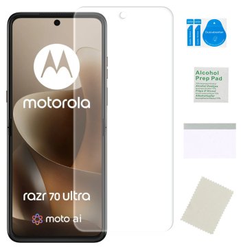Zaščitna folija za hidrogelni zaslon za MOTOROLA RAZR 70 ULTRA, močna in vzdržljiva