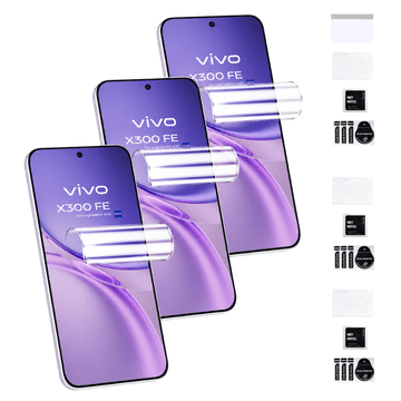 Zaščitna folija za VIVO X300 FE 5G na zaslonu hidrogel, močna, trpežna TPU 3X