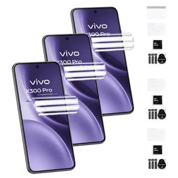 3X hidrogelna folija za VIVO X300 PRO TPU zaščitna folija za zaslon, močna, ne poka