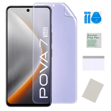 Zaščitna folija za TECNO POVA 7 5G na zaslonu, hidrogel, proti modri barvi, enobarvna