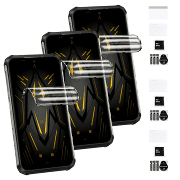 3X zaščitna folija za ULEFONE Armor 22 za zaslon, hidrogel, močna tanka TPU folija