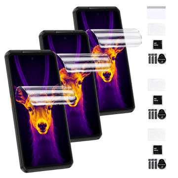 3X zaščitna folija za ULEFONE Armor 25T Pro za zaslon, hidrogel, močan TPU