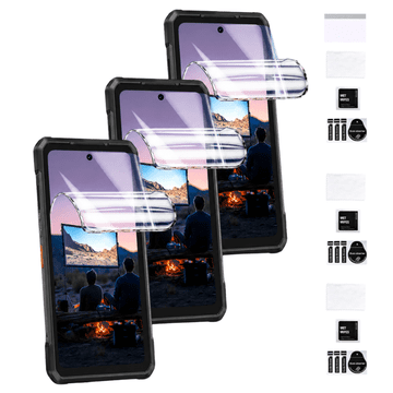 3X zaščitna folija za ULEFONE Armor 34 Pro zaščitna folija za zaslon iz hidrogela, trpežna TPU