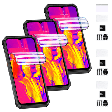 3X zaščitna folija za ULEFONE Power Armor 18T za zaslon, hidrogel, močan TPU