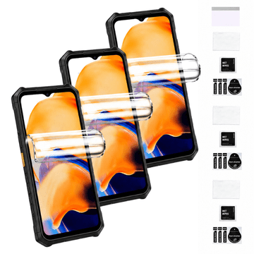 3X zaščitna folija za ULEFONE Armor X13 na zaslonu iz hidrogela, močna tanka