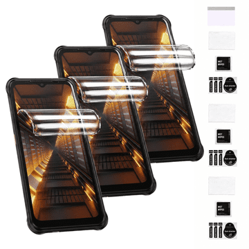 3X zaščitna folija za ULEFONE POWER ARMOR 14 PRO za zaslon, hidrogelna, trpežna