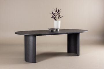 Venture Design Jedilna miza Grundsund 220x100x75 cm črna