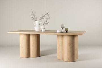 Venture Design Jedilna miza Olivia 100x210 cm naravna