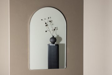 Venture Design Ogledalo Sarasota 2x100x60 cm srebrno