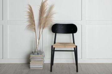 Venture Design Jedilni stol 2 kosa 53x45x81 cm črne barve
