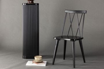 Venture Design Jedilni stol Mariette 50x43x88 cm črne barve