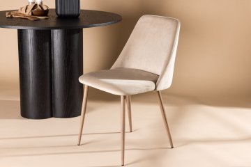 Venture Design Set jedilnih stolov Night 56x83x48 cm rjav