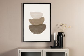 Venture Design Poster Čopiči poteze 30x40 cm Bež
