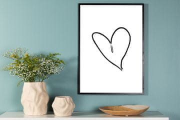 Venture Design Poster Heart 21x30 cm Bela