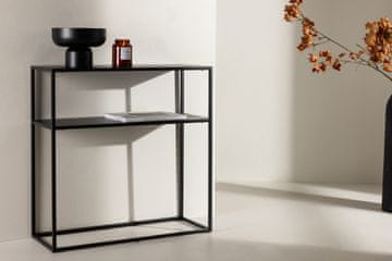 Venture Design Stranska miza Georgetown 80x30 cm črna