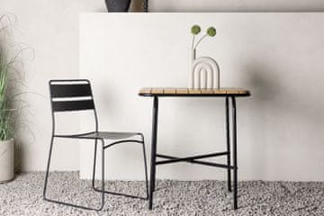 Venture Design Kavni miza pravokotna 74x70x88 cm črna