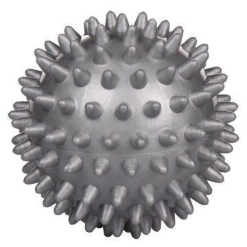 Masažna žoga Masažna žoga siva premera 7,5 cm