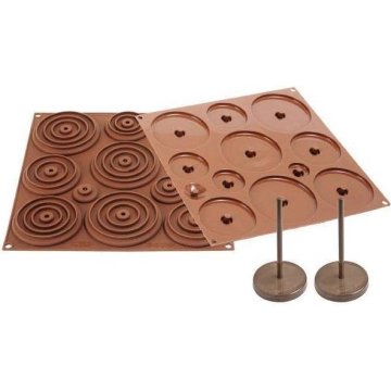 Silikomart Silikonski kalup za čokolado - 3D velikonočna jajca -