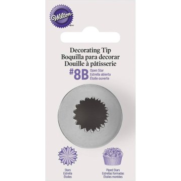 Wilton Okrasna konica STAR #8B TIP CARDED -